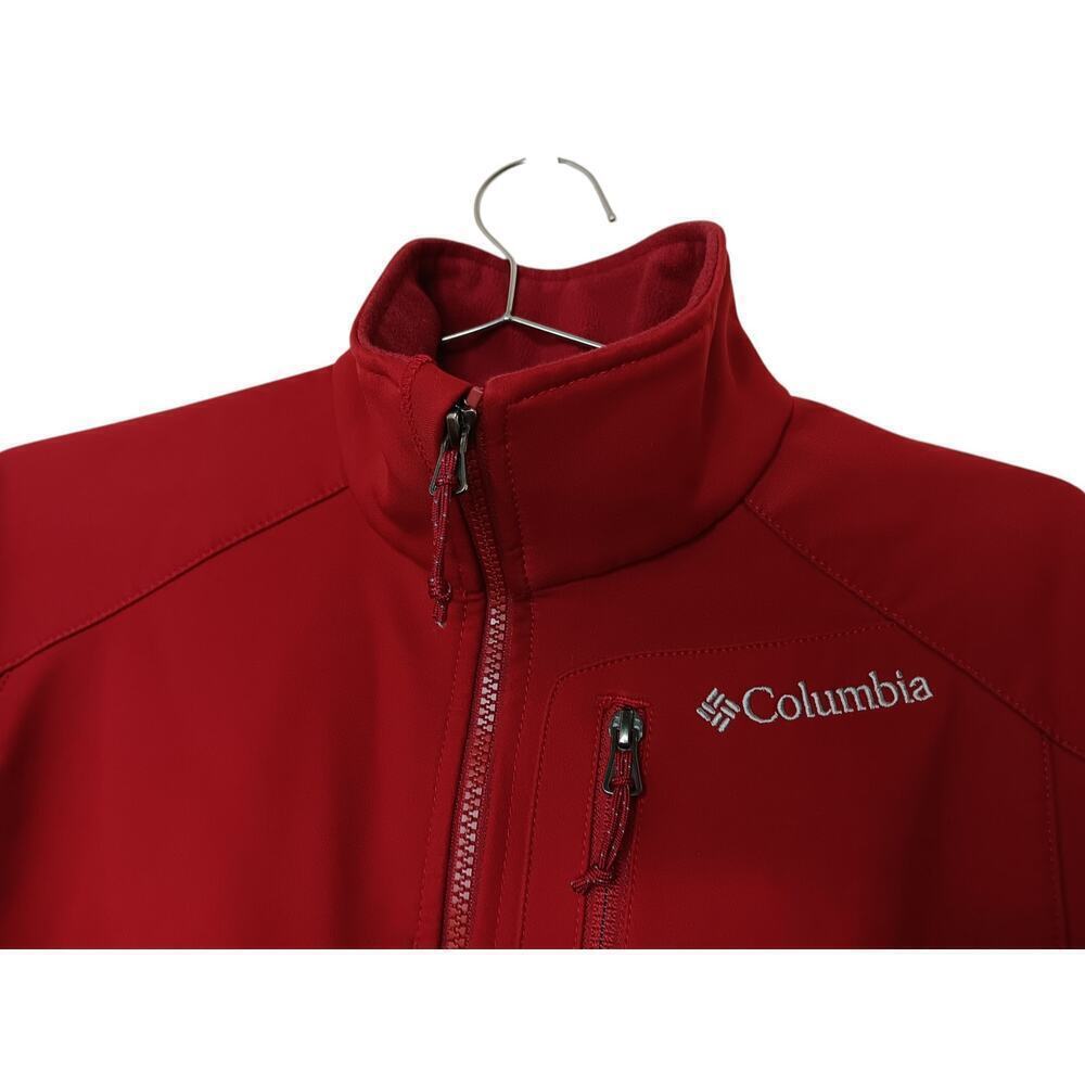 Columbia Red Omni-Shield Softshell Jacket Women’s Small Wind Water Resistant - Picture 7 of 16